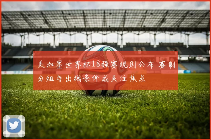 美加墨世界杯18强赛规则公布 赛制分组与出线条件成关注焦点